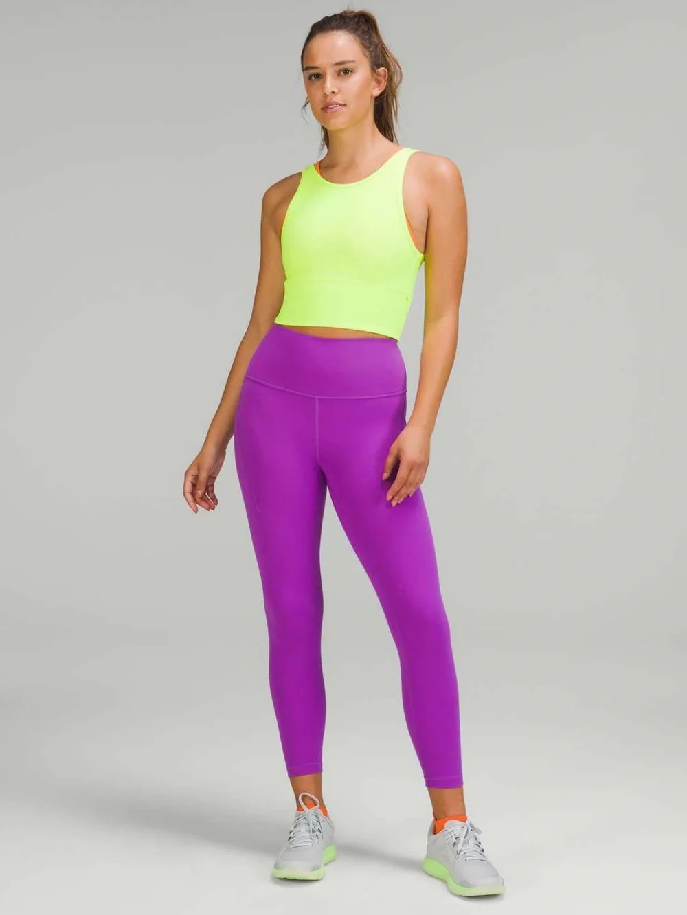 Lululemon Wunder Train High-Rise Tight with Pockets 25" in Moonlit Magenta Sz 6 - Picture 4 of 9